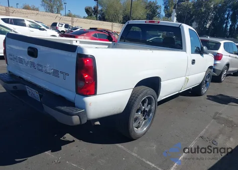 2006 Chevrolet Silverado 1500 Work Truck из США, поврежденный, VIN 3GCEC14XX6G268035